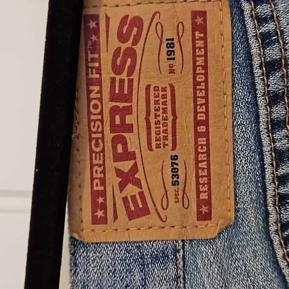 Express Boot Cut Jeans Size 8 L - Picture 3 of 8